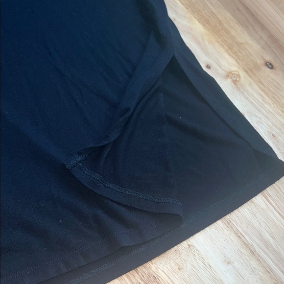 Classic Black V-Neck Women's Tee - Picture 3 of 4